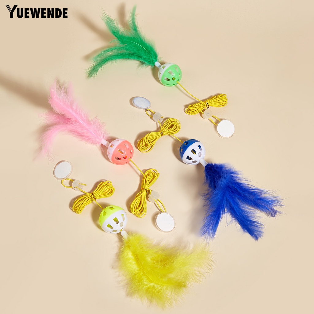 Đồ Chơi Hình Sâu Bướm Có Giác Hút Độ Co Giãn Cao Trang Trí Trong Nhà Cho Mèo Cưng