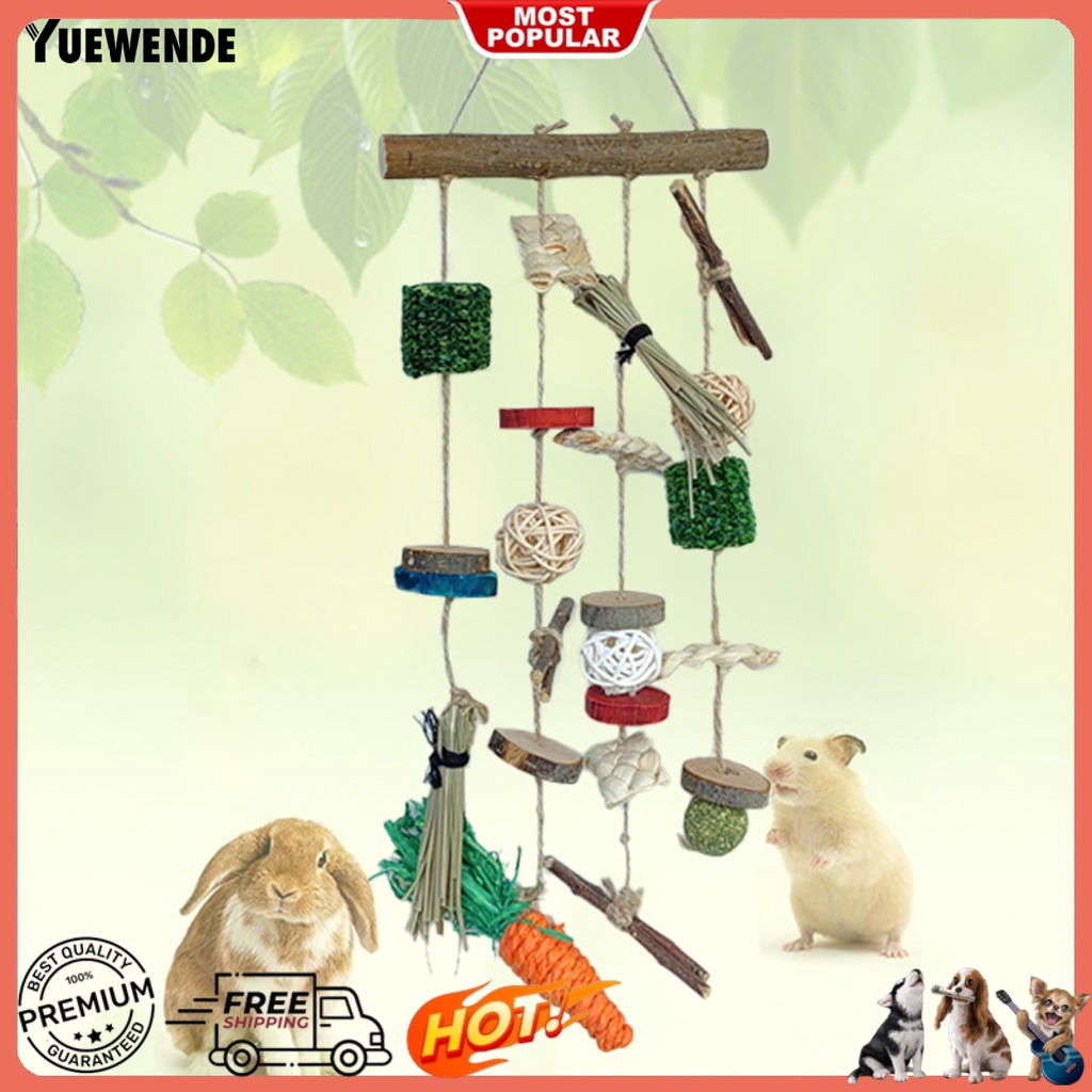 Yq.e Đồ Chơi Nhai Gặm Chống Trầy Xước Trọng Lượng Nhẹ Huấn Luyện Cho Thú Cưng Hamster