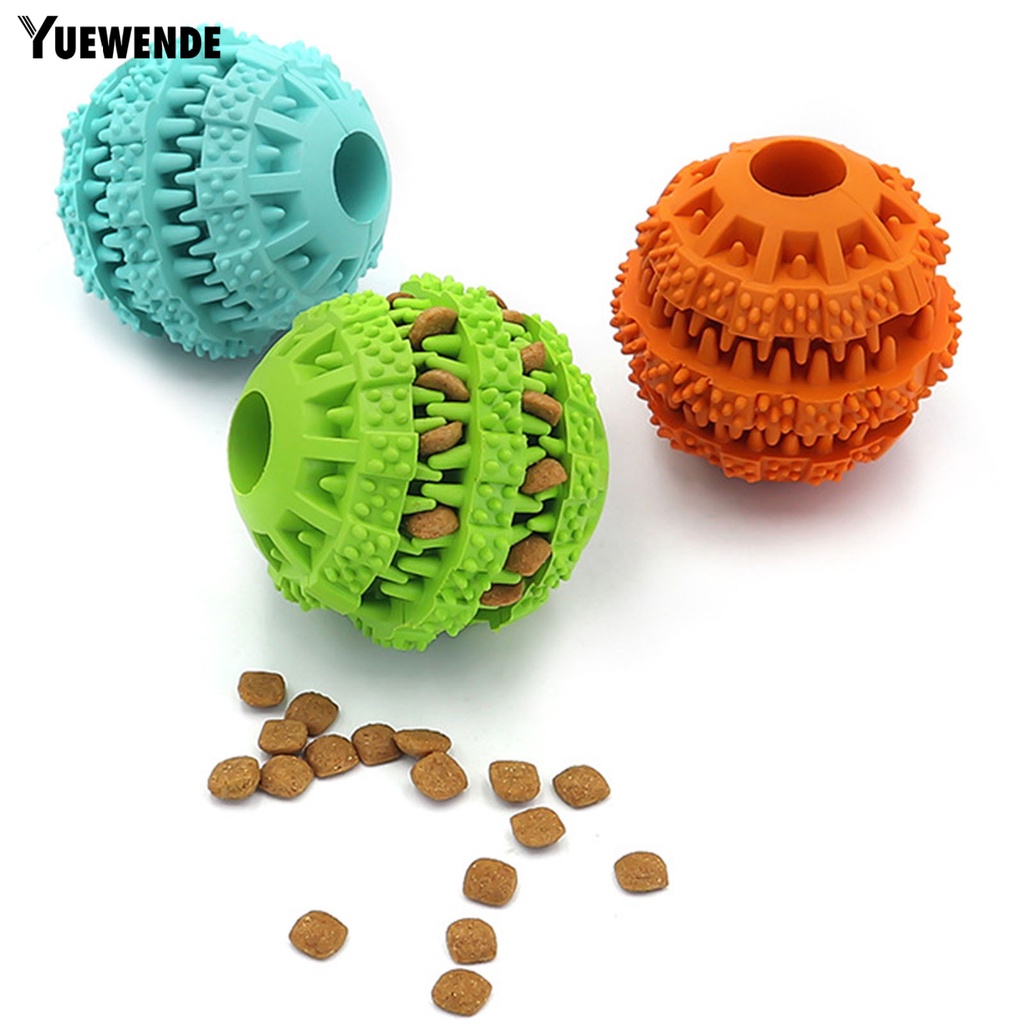 Bóng Cao Su YQ.E Cỡ Nhỏ / Vừa / Lớn Chống Cắn / Cắn Đựng Thức Ăn Cho Thú Cưng