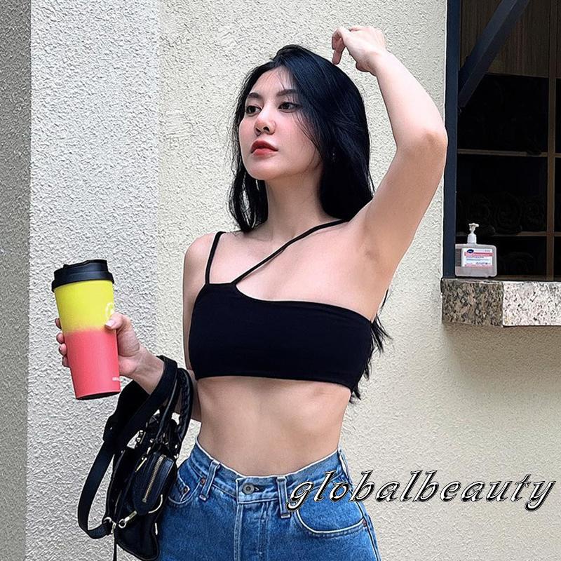 Áo Hai Dây Hở Lưng Dáng Ôm Thời Trang Mùa Hè Quyến Rũ Cho Nữ