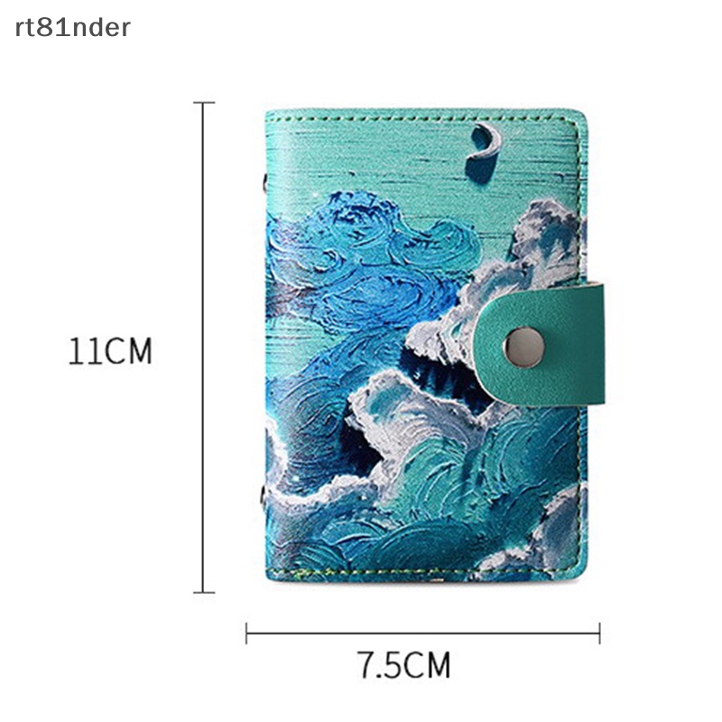 Rt Ví Đựng Thẻ Tín Dụng / Danh Thiếp / Danh Thiếp Kiểu Sơn Dầu Thời Trang Tinh Tế Cho Nam Và Nữ