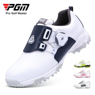 Giày Thể Thao Đánh Golf Pgm Chống Trượt Chống Thấm Nước XZ211 Cho Bé Trai