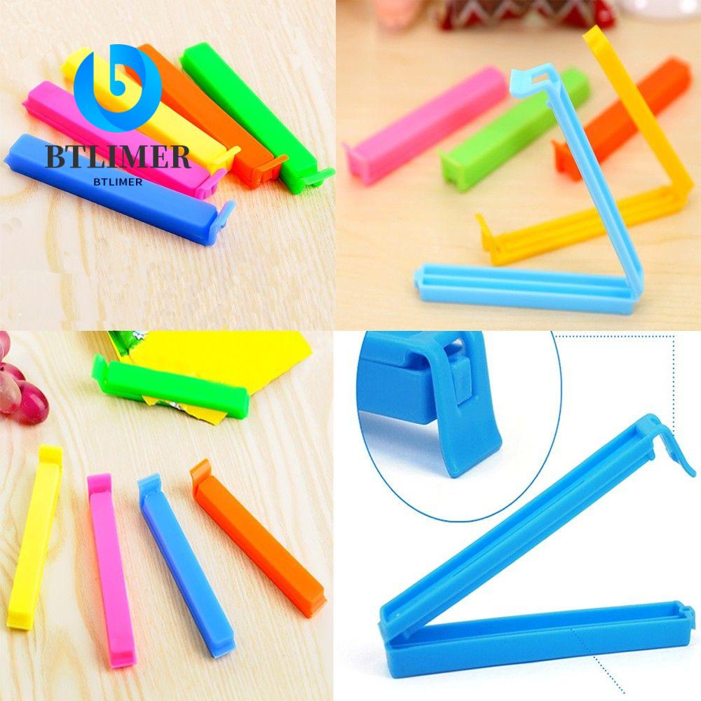 Kẹp Niêm Phong Túi Thức Ăn Bằng Nhựa Màu Sắc Ngọt Ngào Tiện Dụng