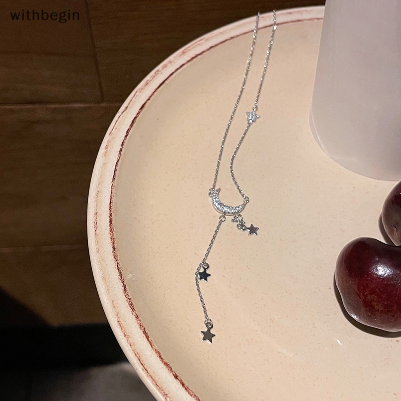 Vòng cổ Màu Bạc Mặt Hình Ngôi Sao / Mặt Trăng / Bướm Màu Sắc Tinh Tế Thời Trang Cho Nữ