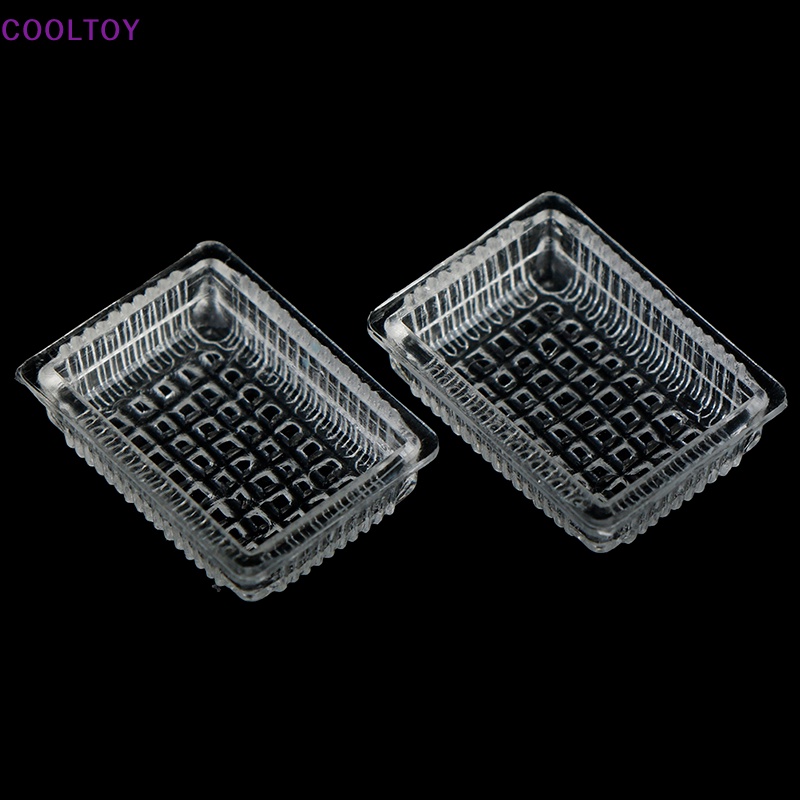 Set 2 Khay Nhựa 1: 12 Trang Trí Nhà Búp Bê