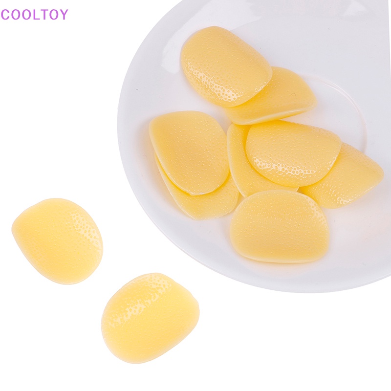 Cooltoy Set 10 Khoai Tây Mô Phỏng Bằng Nhựa resin Trang Trí Nhà Búp Bê diy