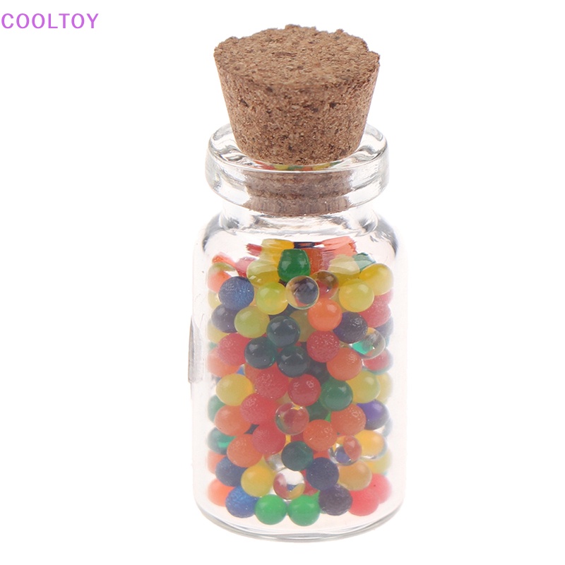 Set 10 Bình Nhựa 1 / 12 Trang Trí Nhà Búp Bê