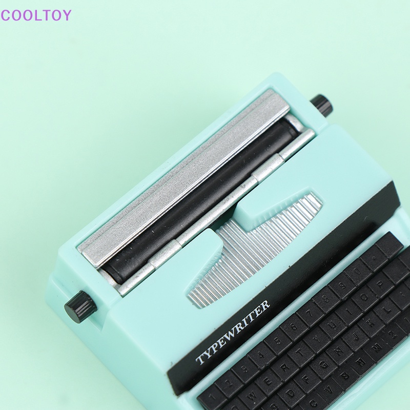Cooltoy Mô Hình Máy Đánh Chữ Mini Tỉ Lệ 1: 12 Trang Trí Nhà Búp Bê