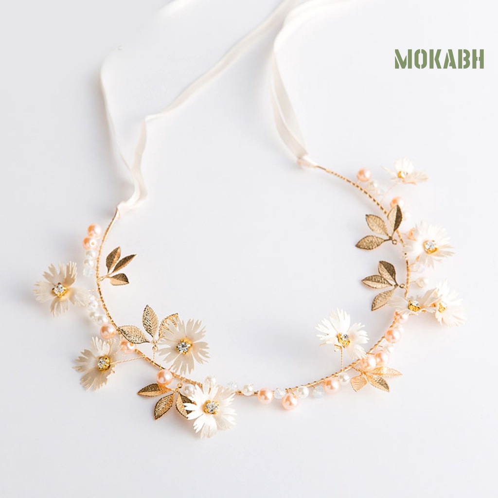 Băng Đô Hoa Bằng Vải Tổng Hợp Tinh Tế Đẹp Mắt Dành Cho Bạn Nữ