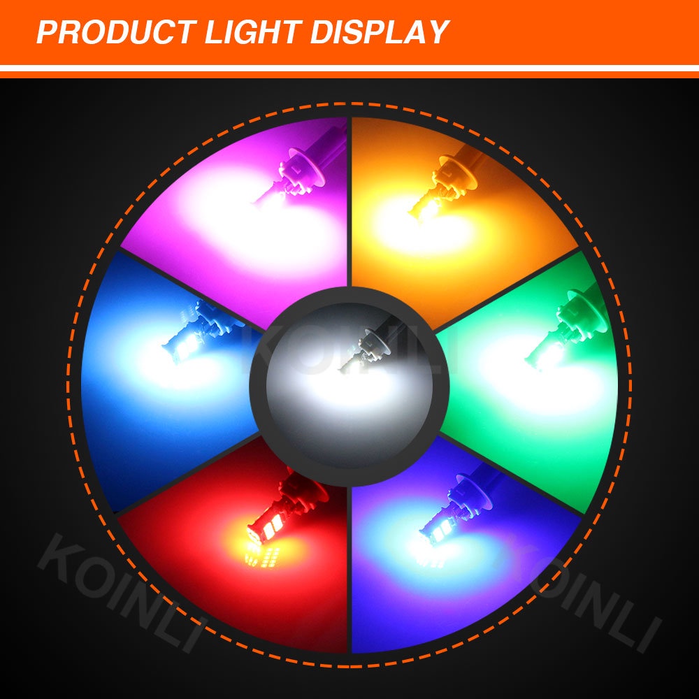 Bóng Đèn Led Tín Hiệu Xi Nhan DC12V Koinili T10 Led W5W 194 168 501 WY5W 4014 26SMD Cho Xe Hơi Xe Máy