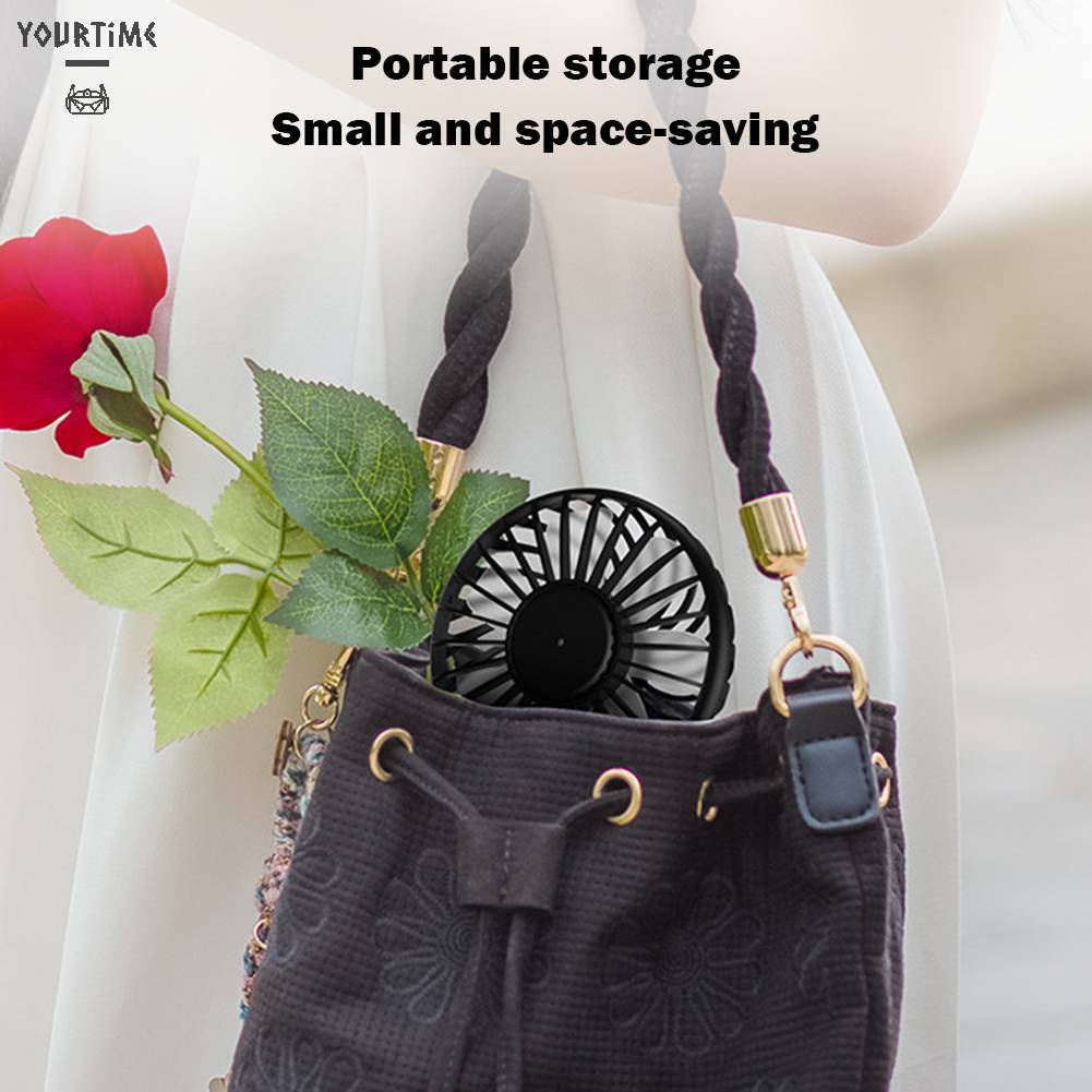 Quạt Làm Mát Mini Bỏ Túi Sạc Cổng USB Dùng Cho Văn Phòng / Dorm