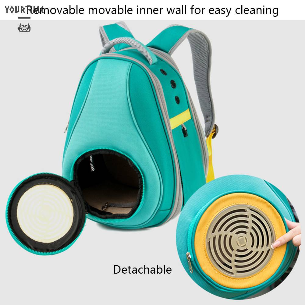 Ba Lô Đựng Thú Cưng Thiết Kế Thoáng Khí Thoải Mái Tiện Dụng Mang Theo Du Lịch