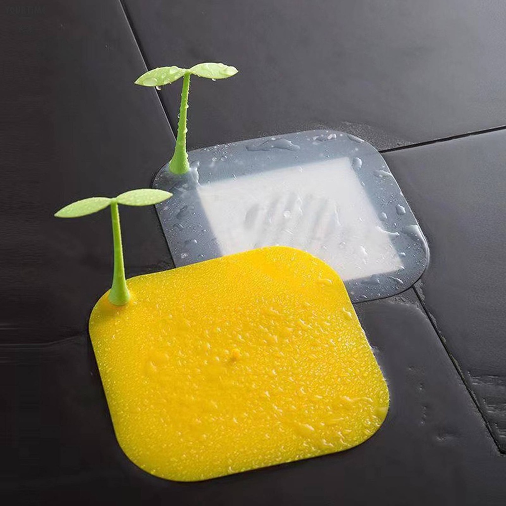 Set 5 Nắp Đậy Cống Thoát Nước Bồn Tắm Bằng Silicone Chống Trượt Có Thể Tá
