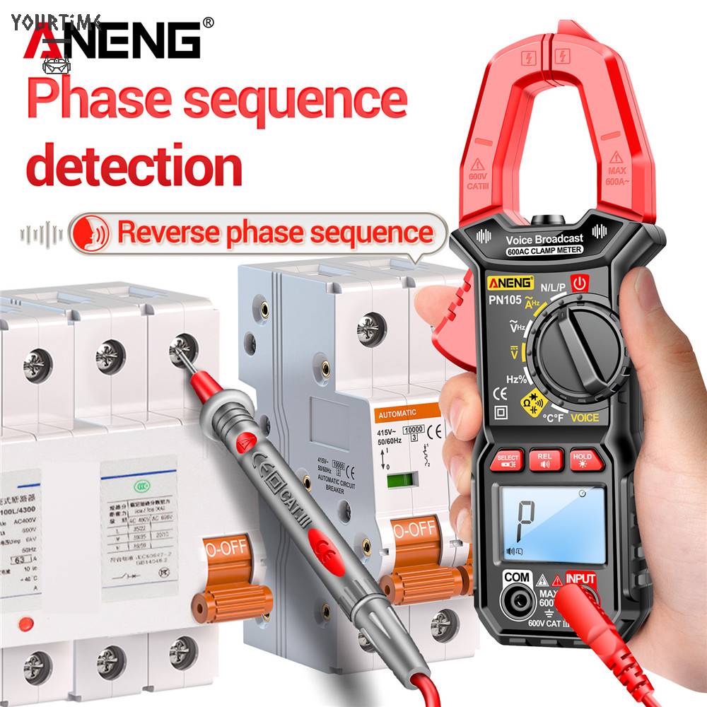 Kẹp Đo Dữ Liệu AC / DC Di Động Cho Phòng Thí Nghiệm / Nhà Máy / Nhà