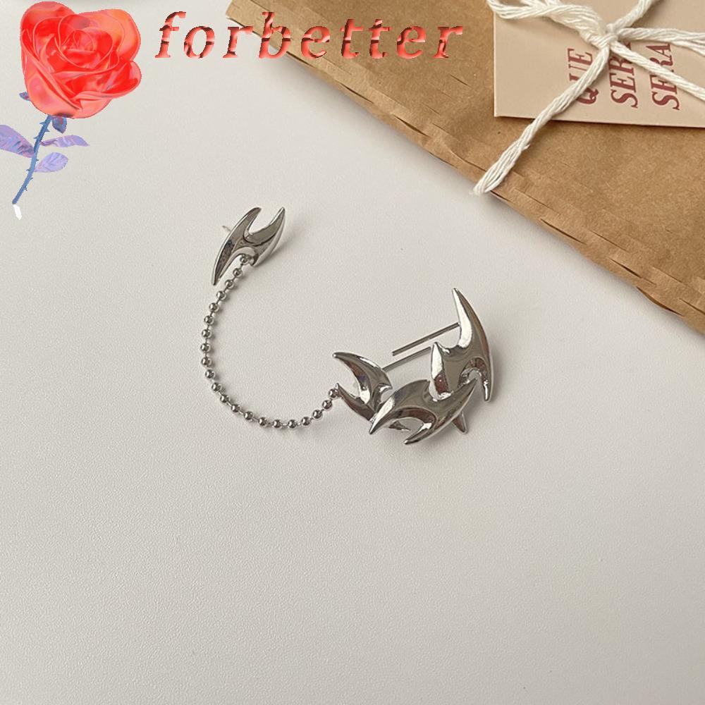 Khuyên Kẹp Vành Tai Hình Phi Tiêu Thanh Lịch Cho Nữ