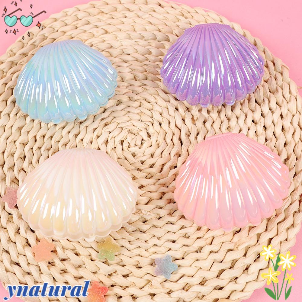 Bộ 5 Hộp Đựng Kẹo Bằng Nhựa Hình Vỏ Sò Trang Trí Tiệc Cưới / Sinh Nhật