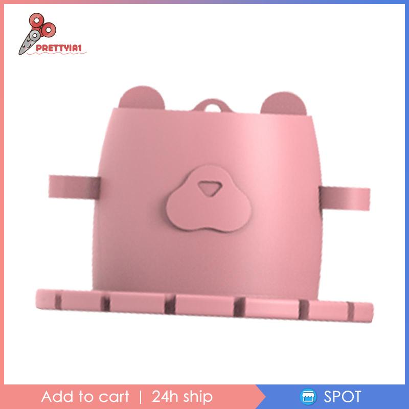 Giá Đỡ Bàn Chải Đánh Răng Prettyia1 Bằng Silicone Tiện Dụng Cho Phòng Tắm / Phòng Khách