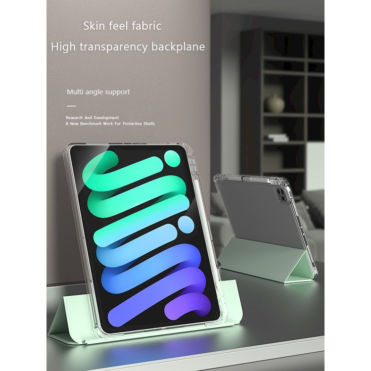Bao Da Máy Tính Bảng Bảo Vệ Tháo Rời Được Cho iPad Air 5 4 10.9 2023 iPad Pro 11 10.2 9th 8th 7th