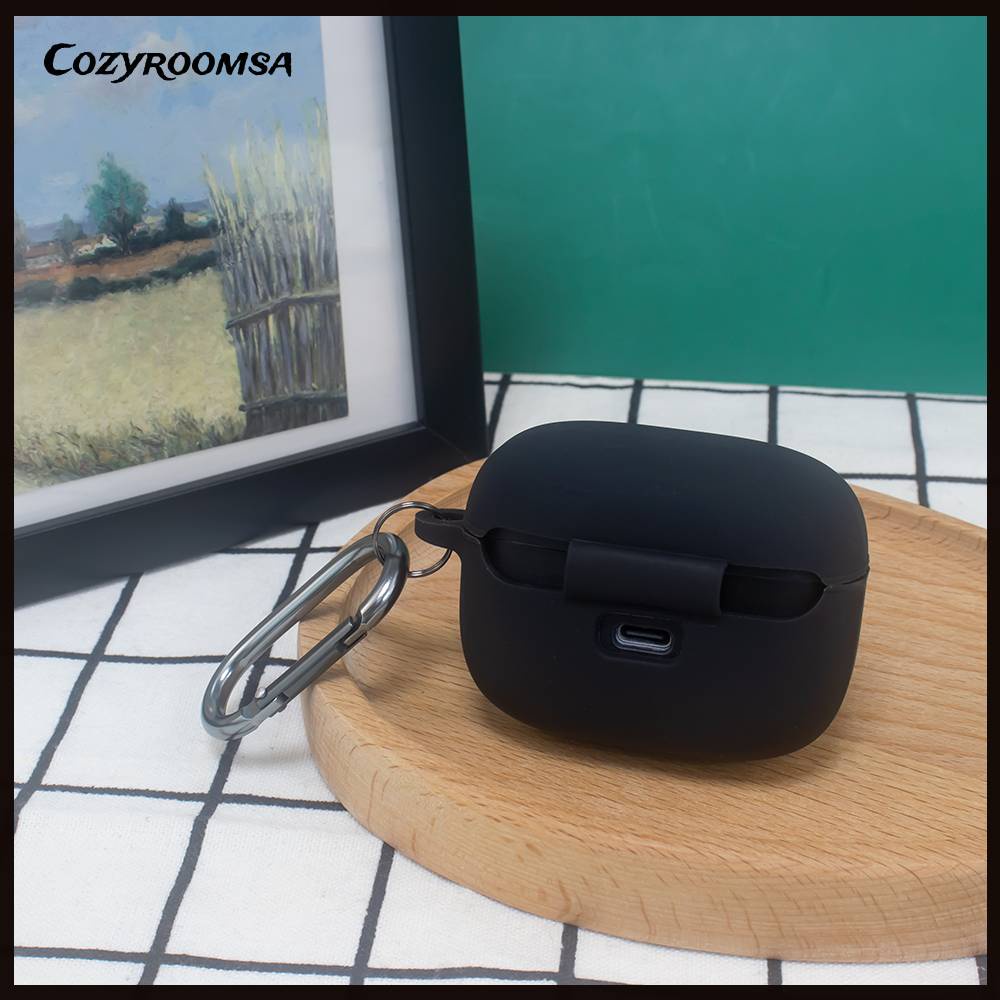 Vỏ Bảo Vệ Hộp Sạc Tai Nghe Không Dây JBL Tune 130NC TWS Bằng Silicon