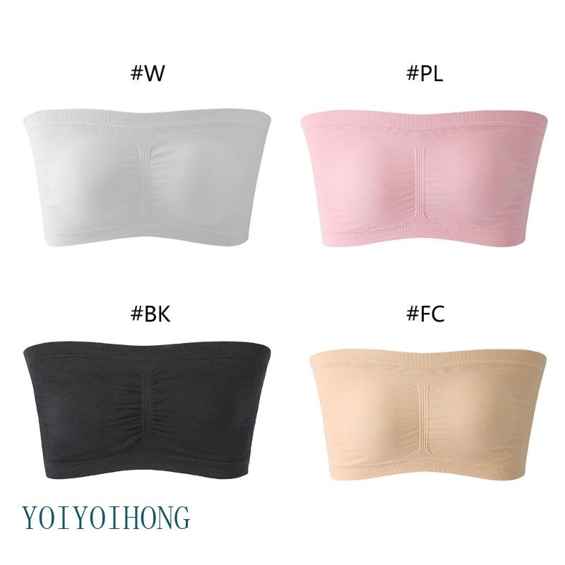 Áo Lót Ống Không Gọng Có Mút Nâng Ngực Dành Cho Nữ