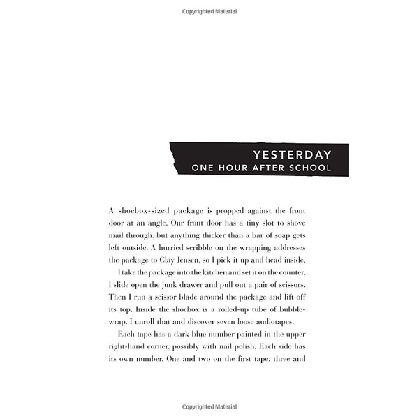 Thirteen Reasons Why