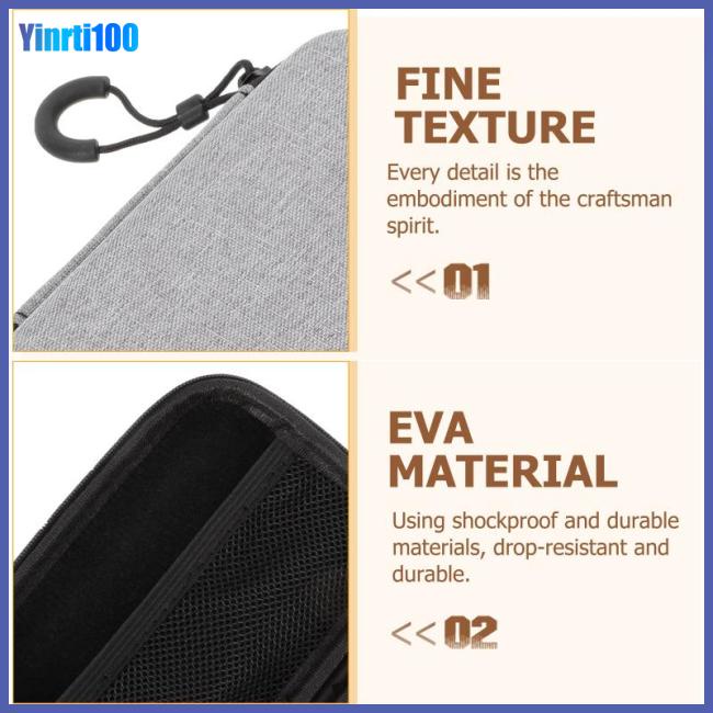 Túi Đựng Micro Không Dây Yinrti Bằng Chất Liệu Cứng Chống Sốc Chống Thấm Nước