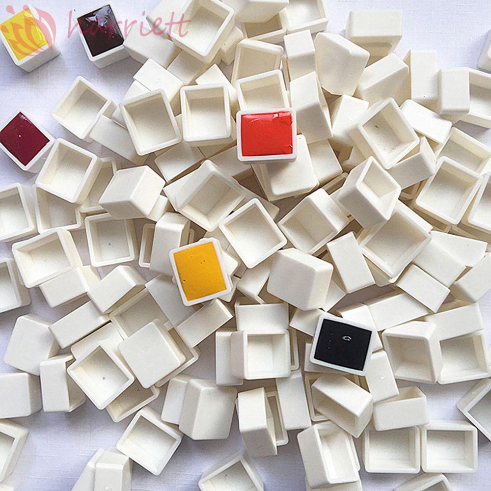 Set 6 / 12 / 24 / 36 / 48 Khay Nhựa Đựng Màu Vẽ Tranh Chuyên Dụng