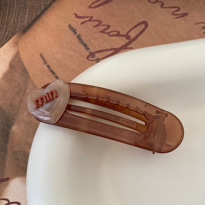 Kẹp Tóc Hình Trái Tim Thời Trang Mới 2023 Dành Cho Bạn Nữ