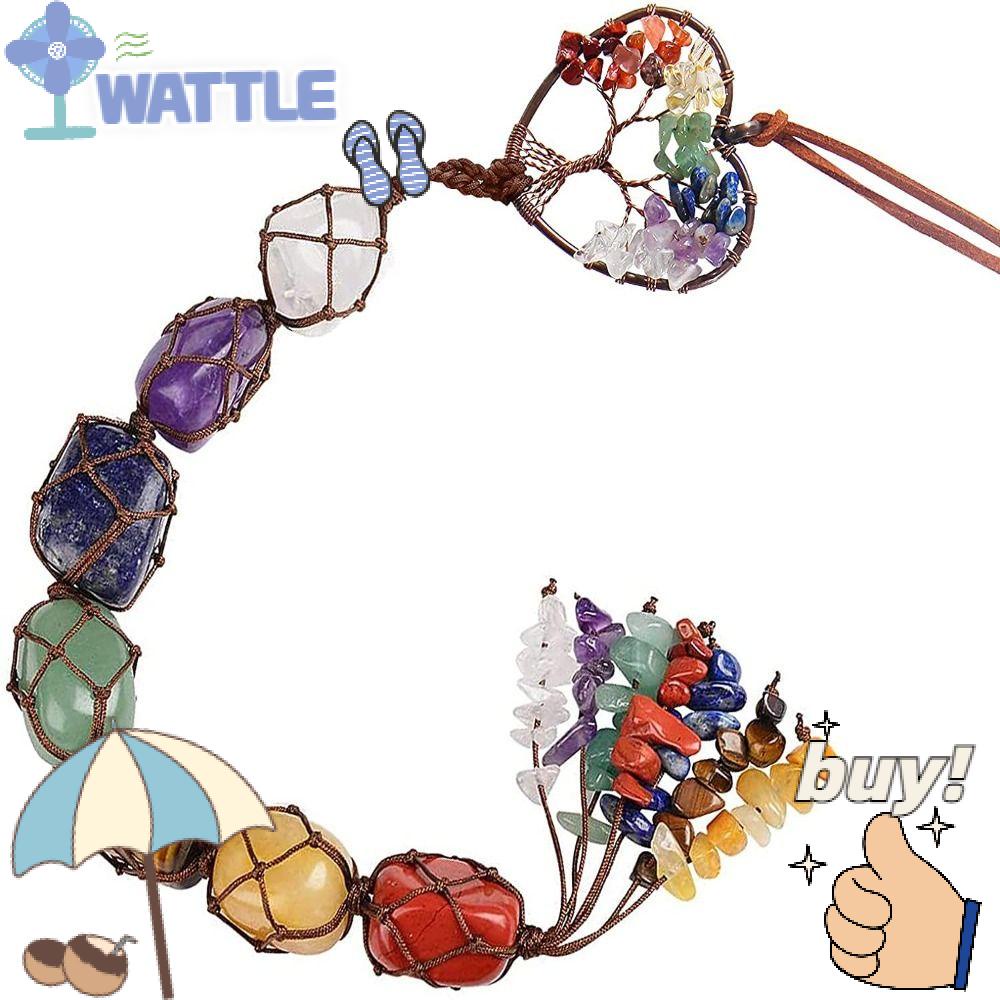 1 Phụ Kiện Treo Trang Trí Nhà Cửa Hình Cây May Mắn Bằng Vải Dệt Tay