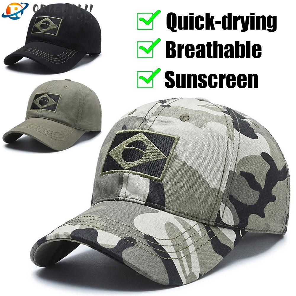 Mũ Lưỡi Trai Thoáng Khí Họa Tiết Cờ Brazil Thời Trang Cho Nam Và Nữ