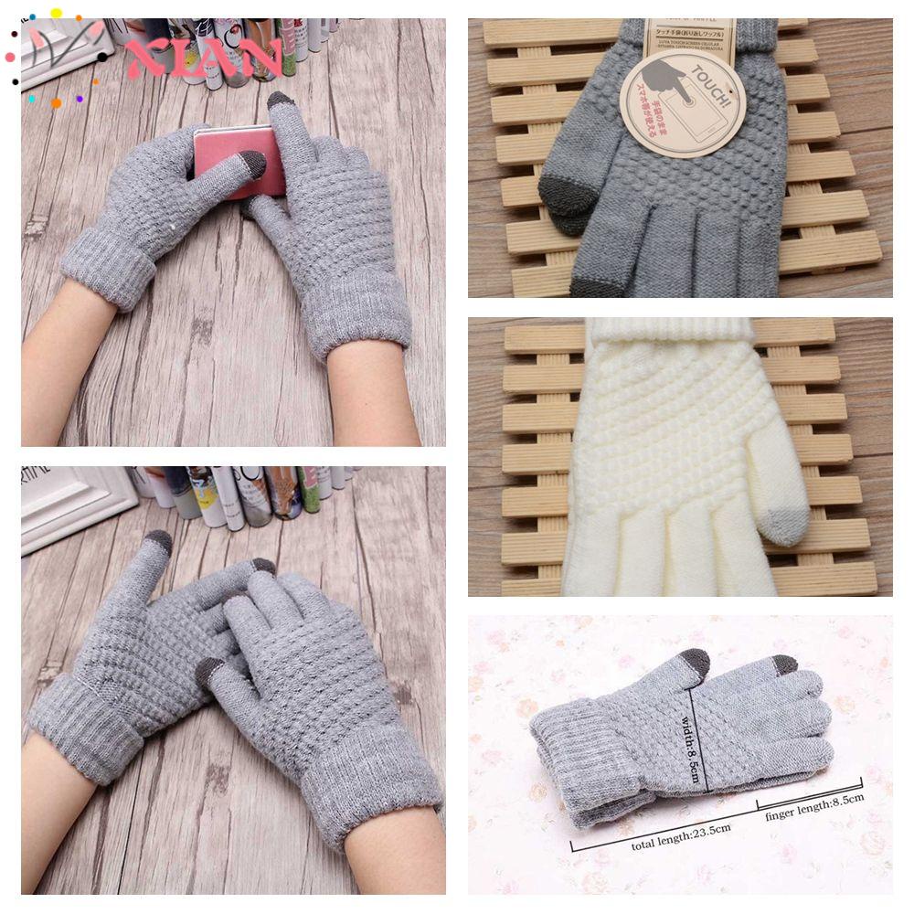 Găng Tay Len Có Thể Chạm Màn Hình Cảm Ứng Tiện Lợi