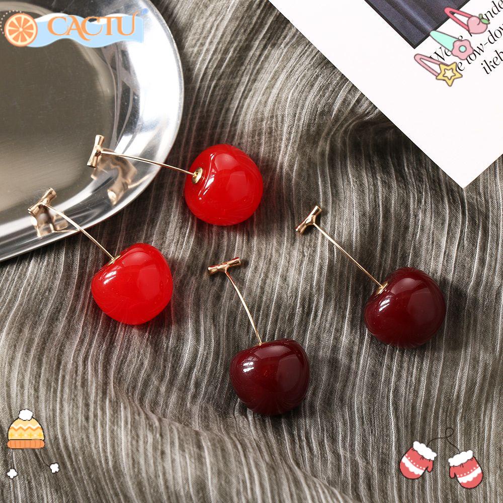 Khuyên Tai Quả Cherry Phong Cách Bohemian Kiểu Mới