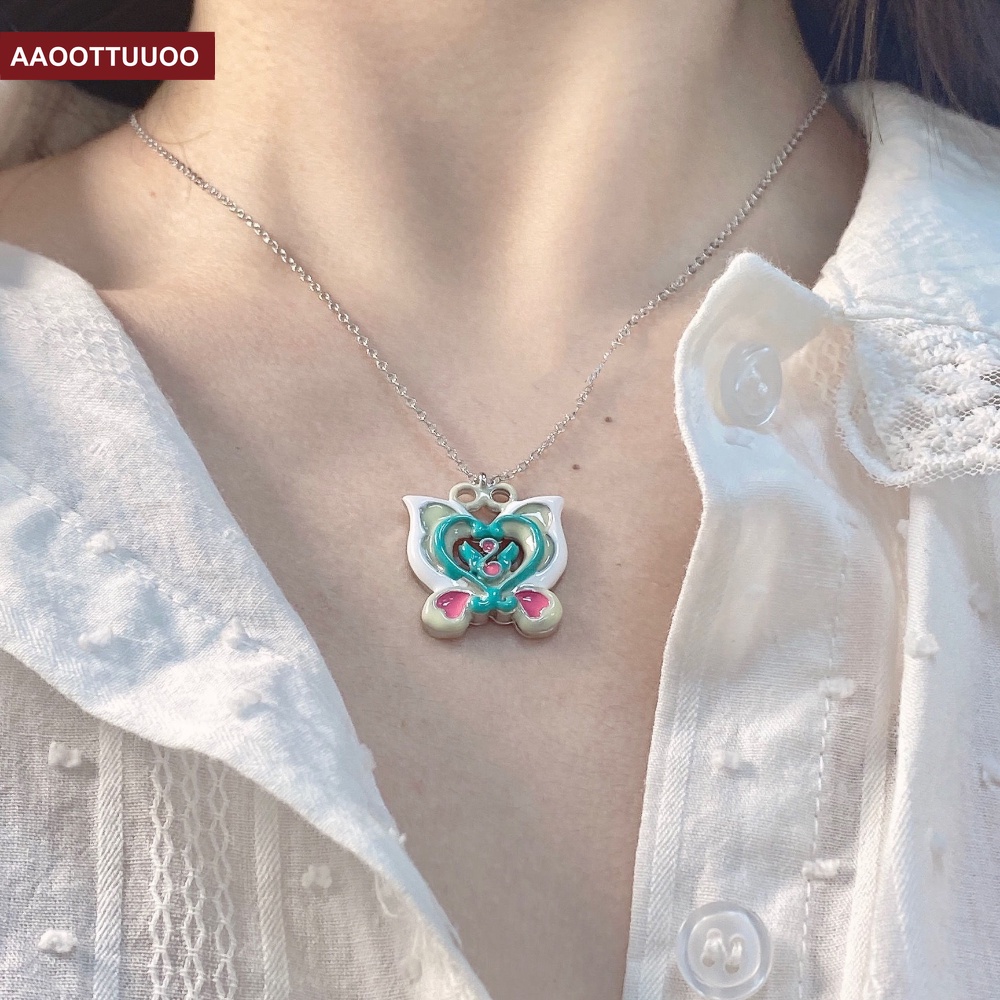 Vòng cổ Mặt Bướm Dopamine 2023 Thời Trang Ngọt Ngào Cho Nữ