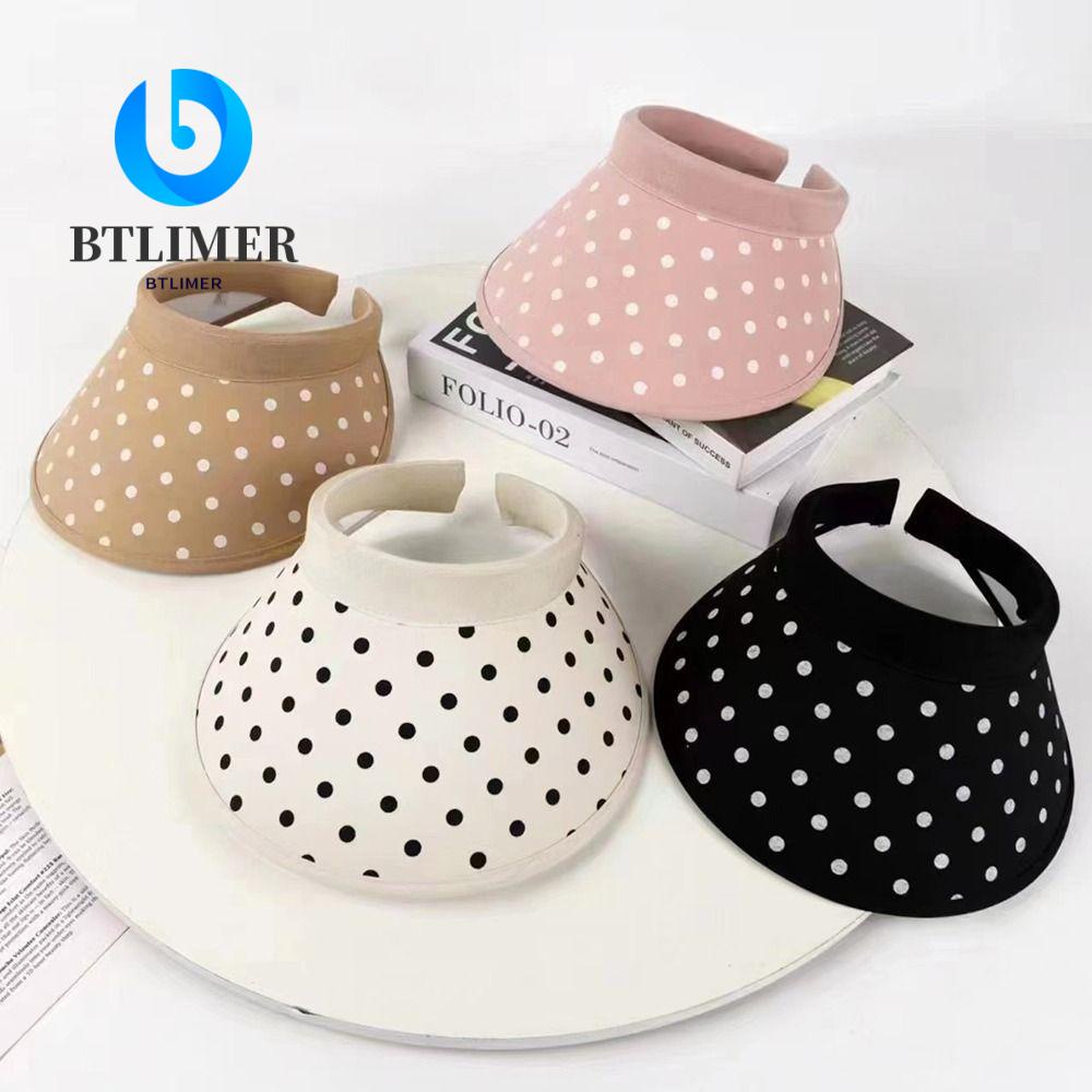 Mũ Rộng Vành Hở Chóp Thoáng Khí Chống Tia UV Cho Nữ