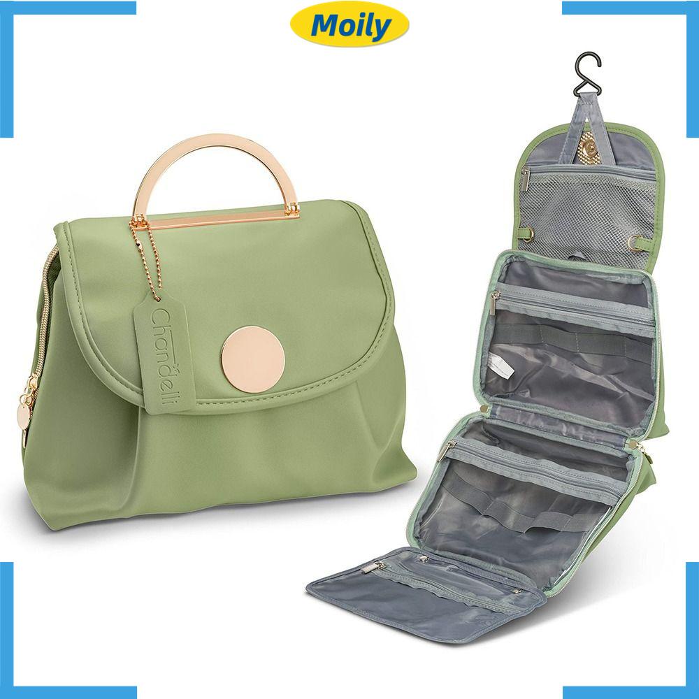 Túi Da Đựng Mỹ Phẩm Chống Thấm Nước Tiện Lợi