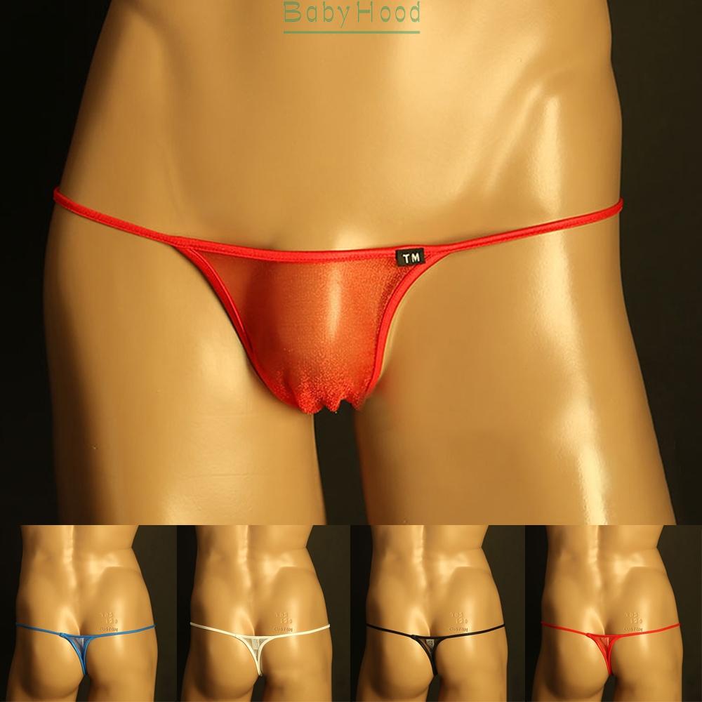 Quần Lót Lọt Khe Chữ T Bằng Nylon Thoáng Khí Cho Nam#Bbhoddd Bbhoddd