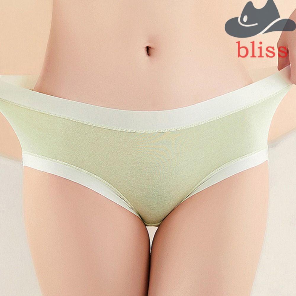 Quần Lót Cotton Lưng Vừa Thoáng Khí Phong Cách Nhật Hàn Cho Nữ