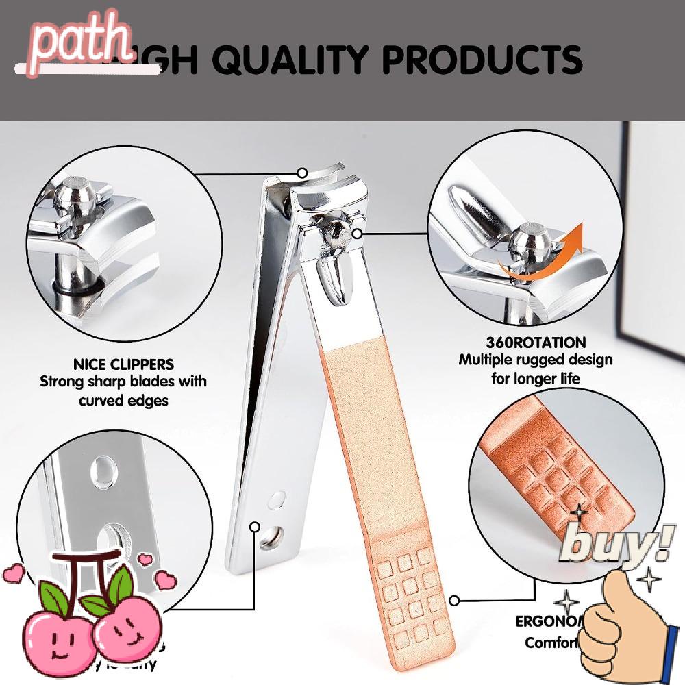 PATH Set 12 / 2 Dụng Cụ Làm Móng Chuyên Nghiệp Bằng Thép Không Gỉ