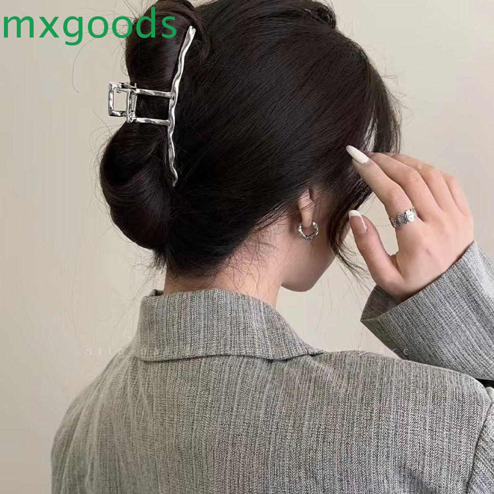 Kẹp Tóc Kim Loại Hình Cá Mập Sáng Tạo Thời Trang Hàn Quốc Cho Nữ