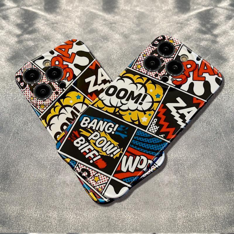 Ốp Điện Thoại Họa Tiết Hoạt Hình Graffiti 6Iniphone 6Iniphones121113Ốp Điện Thoại Chống Sốc Phong Cách Đơn Giản Cho QP6B 7814pro plus QP6B 7814pro