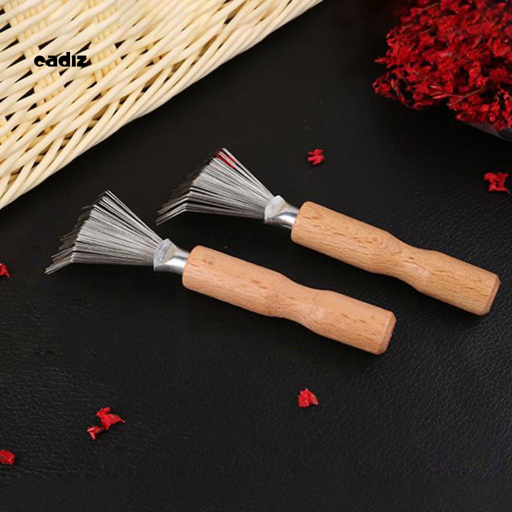 Lược Chải Tóc Dạng Móng Vuốt Vệ Sinh Bằng Kim Loại Bền Tự Nhiên Chống Vỡ Thân Thiện Với Môi Trường