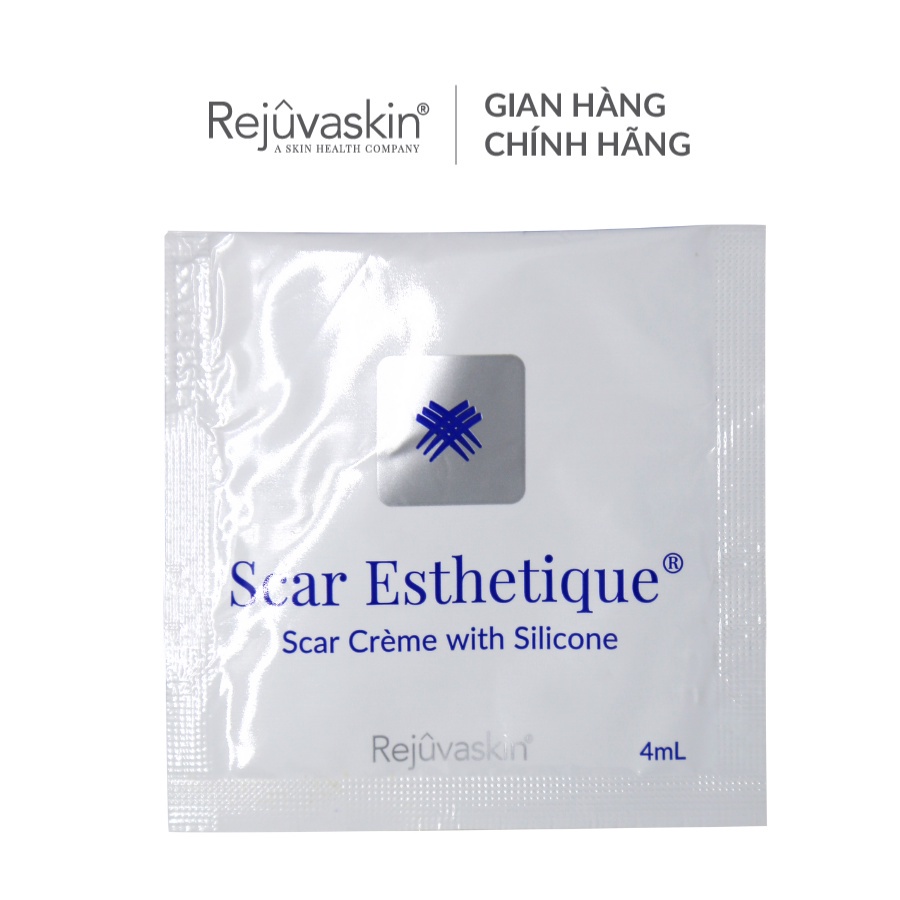 Kem xóa mờ sẹo thâm, làm đầy sẹo rỗ, sẹo lõm Scar Esthetique Rejuvaskin gói 4ml - DH Beauty