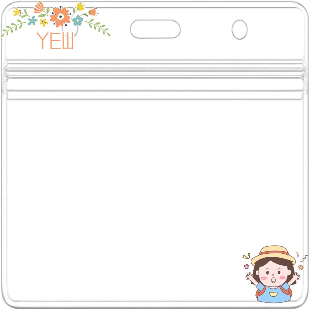 Set 10 Dây Khóa Zip Dạng Thẻ Tên Tiện Dụng