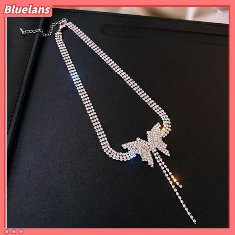 [BLS] Vòng cổ Kim Cương Tua Rua Hình Bướm / Côn Trùng