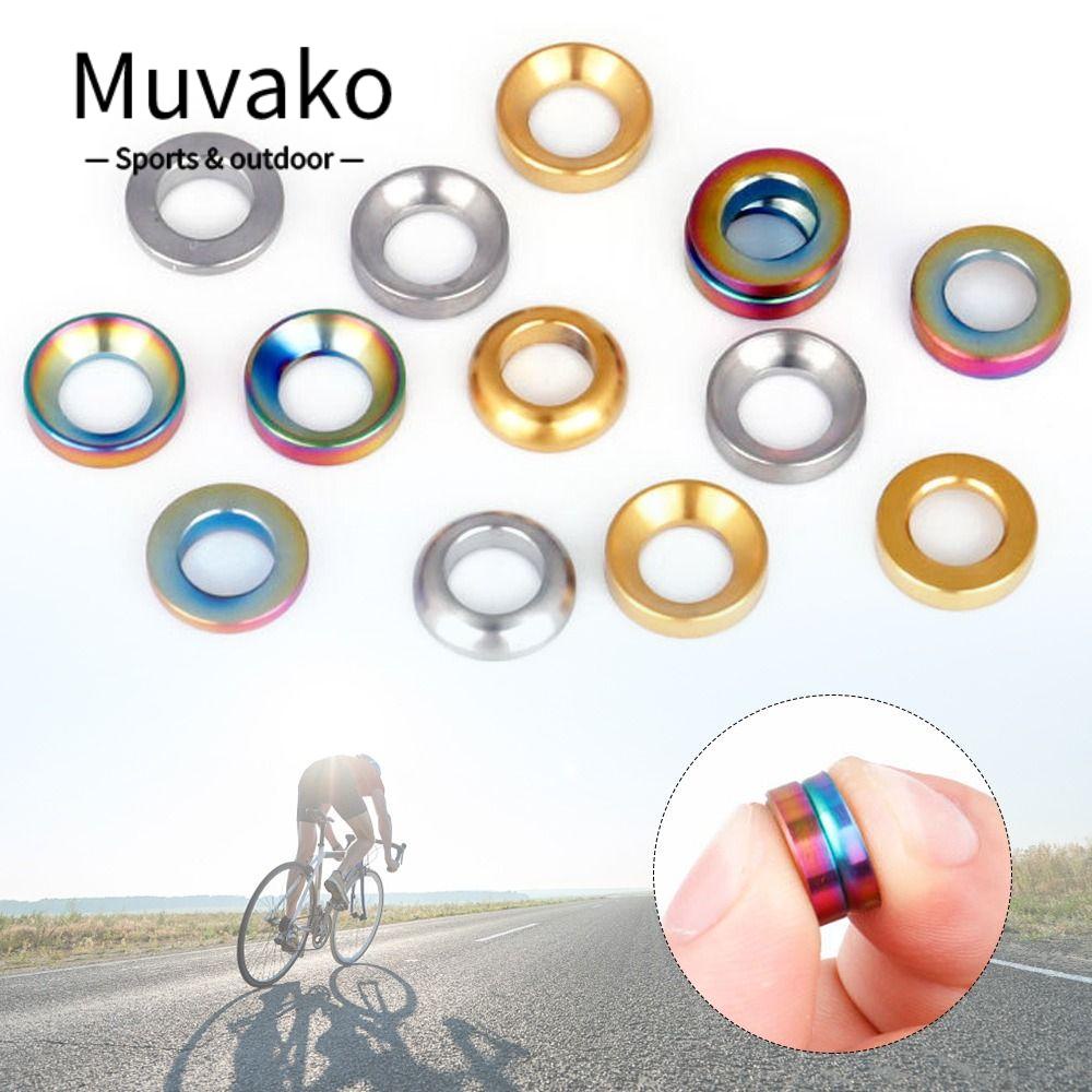 MUVAKO 1 Bộ Kẹp Phanh Đĩa 3 Màu Cho Xe Đạp Leo Núi BMX