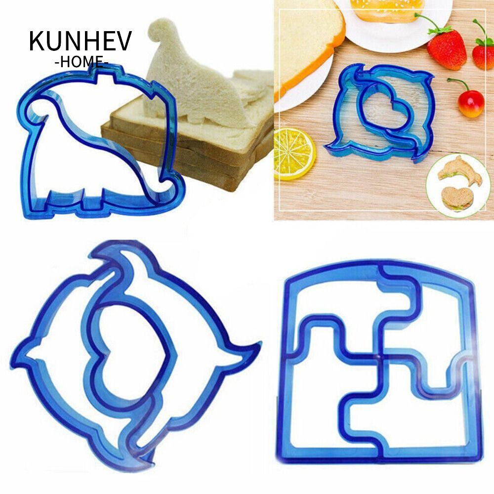 KUNHEV Dụng Cụ Cắt Lát Bánh Mì Sandwich Dành Cho Trẻ Em