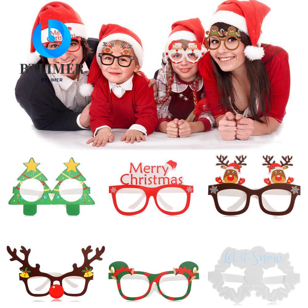 Set 9 Gọng Kính Phong Cách Giáng Sinh Dễ Thương