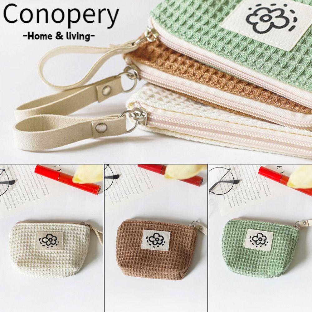 CONOPERY Túi Đựng Son Môi Có Dây Đeo Cổ Tay Thiết Kế Dễ Thương