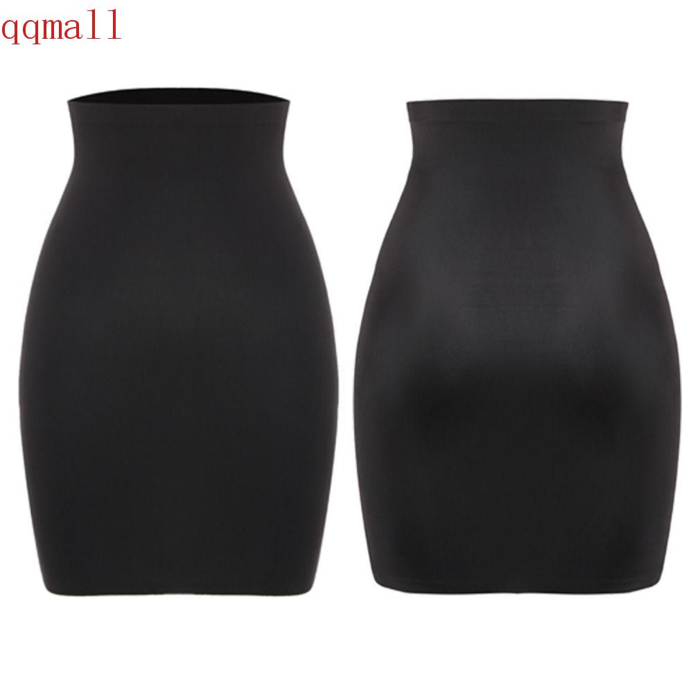 Qqmall Chân Váy Định Hình Mông Quả Đào Bằng Nylon Siêu Mỏng Liền Mạch Điều Khiển Không Đường