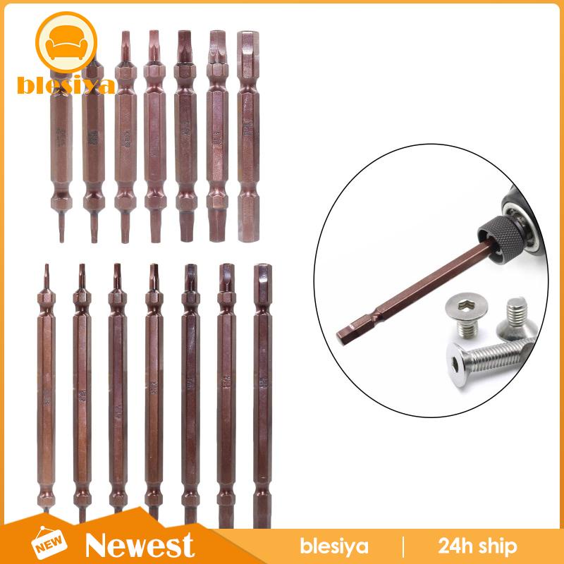 Bộ 7 Mũi Khoan Thép S2 Hai Đầu Chuyên Dụng